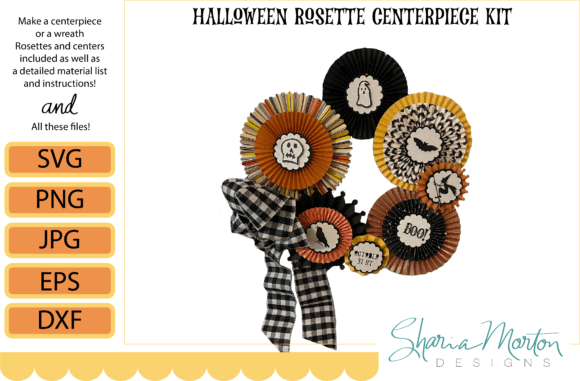 Halloween Centerpiece Kit: Graphics for Crafts