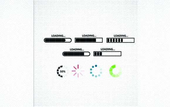 Loading Bars Bundle: Graphics for Modern Crafts