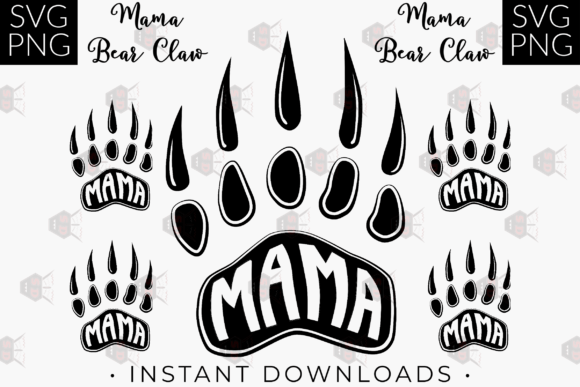 Mama Bear Graphics: Illustrations for Sellers