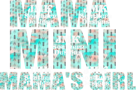 Mama-Mini-mama s Girl: Graphics & Print Templates