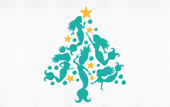 Mermaid Christmas Tree SVG: A Designer's Review