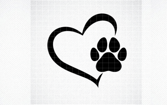 Paw Print Heart SVG & PNG: Crafts and Graphics Review