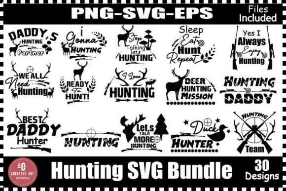 Review: 30 Hunting SVG Bundle for Embroidery Projects