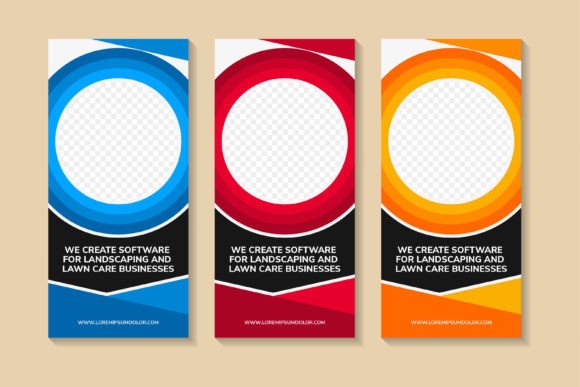 Reviewing the Lawn Care Businesses Vertical Banner for Stitch