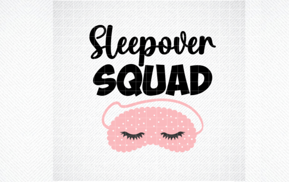Sleepover Squad SVG: Graphics for Crafts & Sales