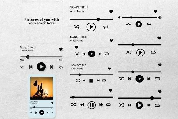 Song Glass Template: Graphics and Illustrations