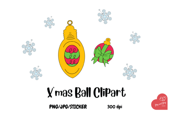 Xmas Ball Clipart: Graphics & Illustrations Review
